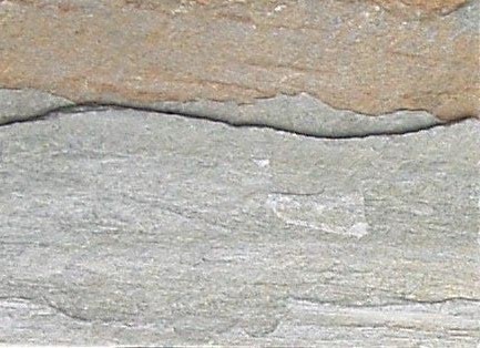 黃木紋版岩石片